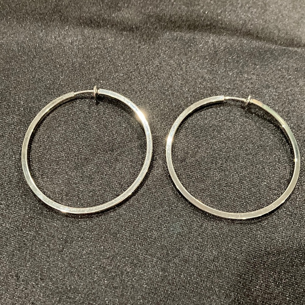 Dillard’s clip earrings, sensitive skin